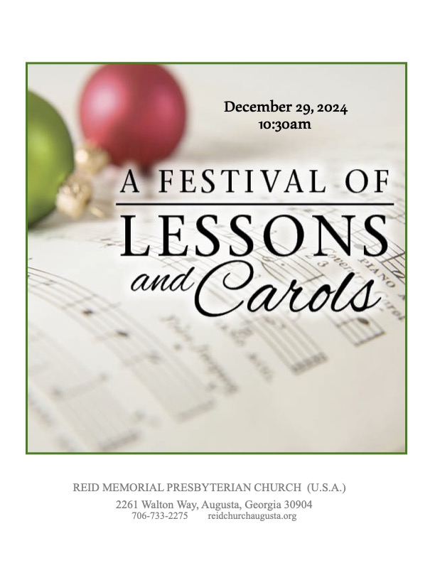 12-29-2024 Lessons and Carols