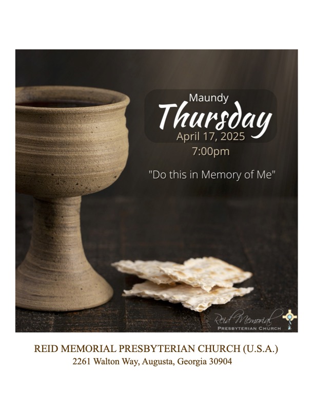 4-17-2025 Maundy Thursday