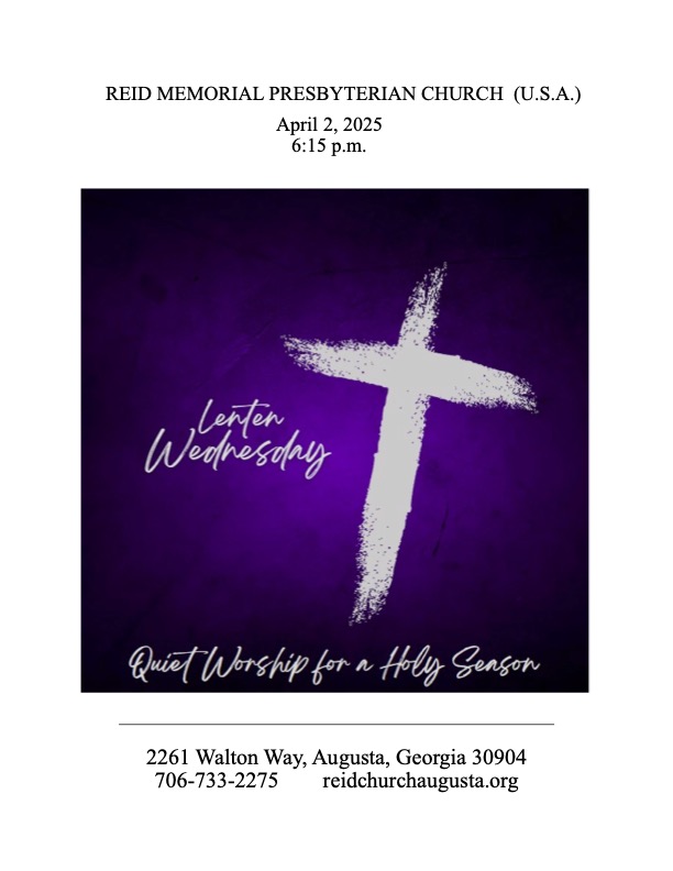 4-2-2025 LENTEN WEDNESDAY