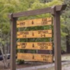 2024 Kids Retreat - Camp Gravatt sign