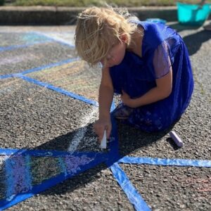 Easter 24 - Chalk serious